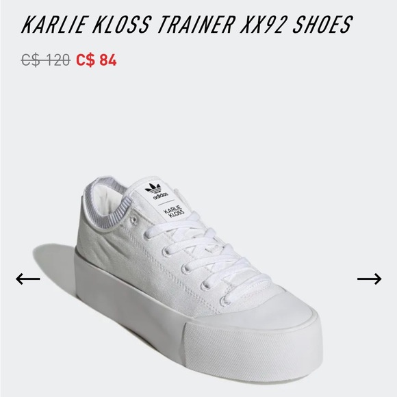 Adidas Karlie Kloss platform - Picture 4 of 4